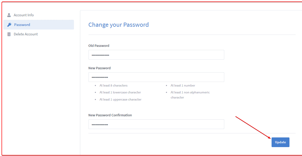تغییر کاربر و رمز عبور پیش‌فرض