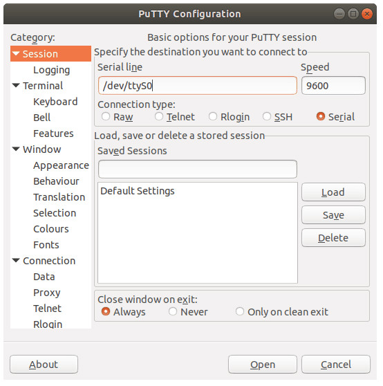 PuTTY - ابزار اتصال به سرور از طریق SSH لینوکس