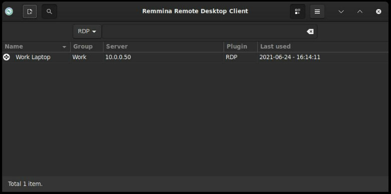 Remmina - ابزار اتصال به سرور از طریق SSH لینوکس